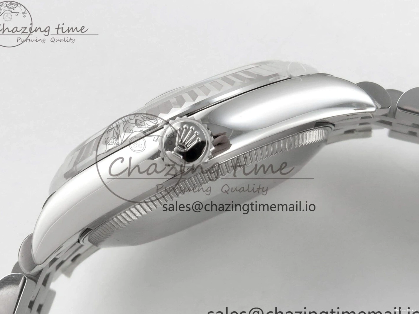 0105 Trendsetting DateJust 31 278274 THBF 1:1 Best Edition 904L Steel RG Diamond Dial on SS Jubilee Bracelet HZ Cal. 3